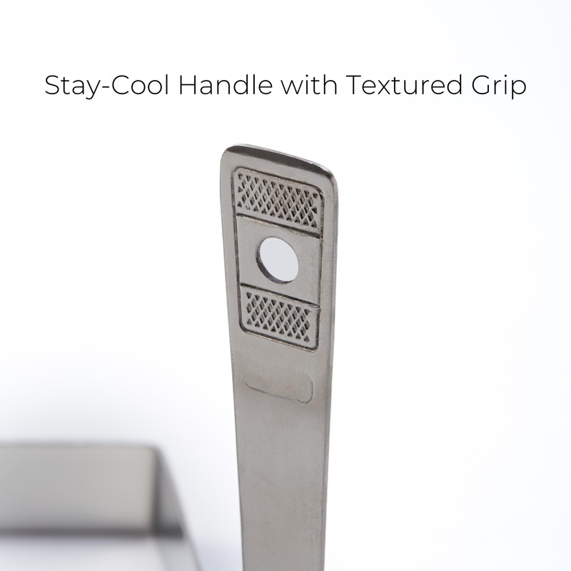 Square Egg Mold for Griddle – Stainless Steel Square Egg