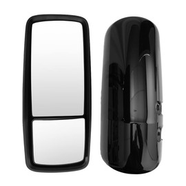 P SEPEY Door Mirror for KENWORTH T680, Passenger Driver Side Motorized Power Heated Black Door Mirror Replacement for KENWORTH T680 T880, Right