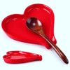 Remerry Mother's Day Heart Cute Spoon Rest for Kitchen Counter,