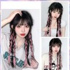 2Pcs Braided Ponytail Extensions with Hair Ties Soft Synthetic Hair