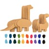 Made It! Yarn Animal Craft Kits for Kids, Yarn Dinosaur