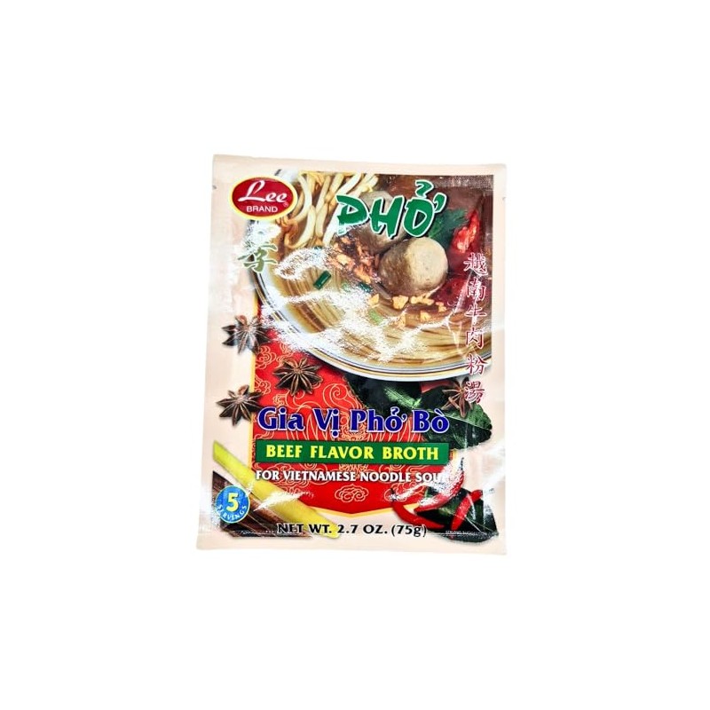 GIA VI PHO BO- BEEF FLAVOR BROTH (PACK OF 3)
