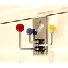 ASPECT Over The Door Hooks Hanger with 3 Ceramic Rotating