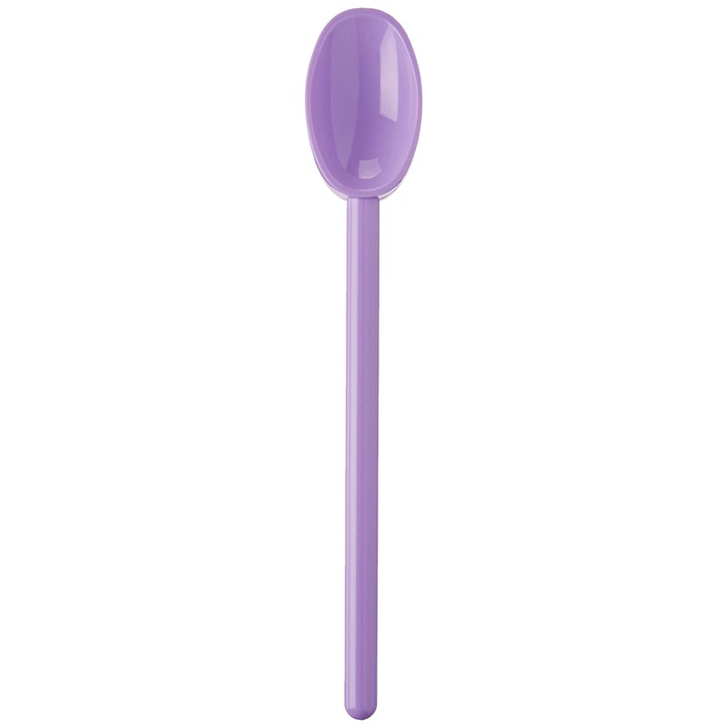 Mercer Culinary Hell's Tools Hi-Heat 12-Inch Mixing Spoon, Purple, Fabric