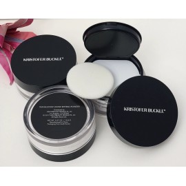 Kristofer Buckle 3 - KRISTOFER BUCKLE TRANSLUCENT LOOSE SETTING POWDER 0.37 oz with Puff SEALED