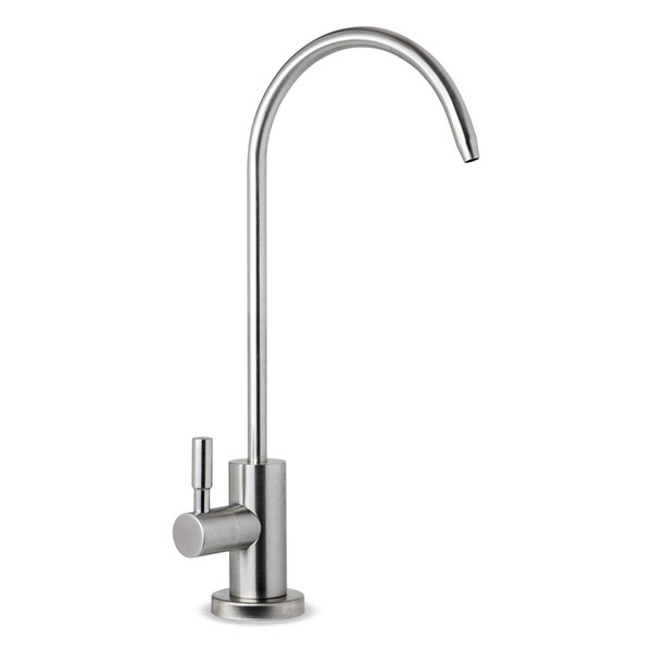iSpring GA1-SS Stainless Heavy Duty Lead-Free Reverse Osmosis Faucet for RO Water Filtration Systems, 100% Lead-Free, Brushed Nickel Finish