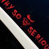 FS56 WHY SO SERIOUS "Joker" Finest Folia (Crimson Exterior Sticker)
