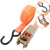 ASelected 2 PCS lashing straps with ratchet and hook 25