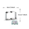 WJSYSHOP Book Shaped Cookie Cutter - A