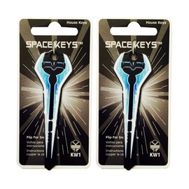 2 Energy Blade Space Weapon Shaped Space Keys - KW1 KW10