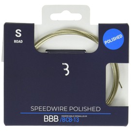 BBB BCB-13 Shift Inner Cable, Gold, 0.04 x 92.5 inches (1.1 x 2350 mm), Speed Wire, Polished Specifications, Shimano / Slam Compatible