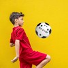 SourceDIY PVC Plastic Shoot Soccer Football suitable for Indoor Outdoor