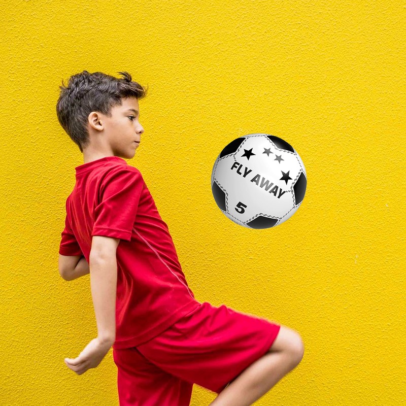 SourceDIY PVC Plastic Shoot Soccer Football suitable for Indoor Outdoor