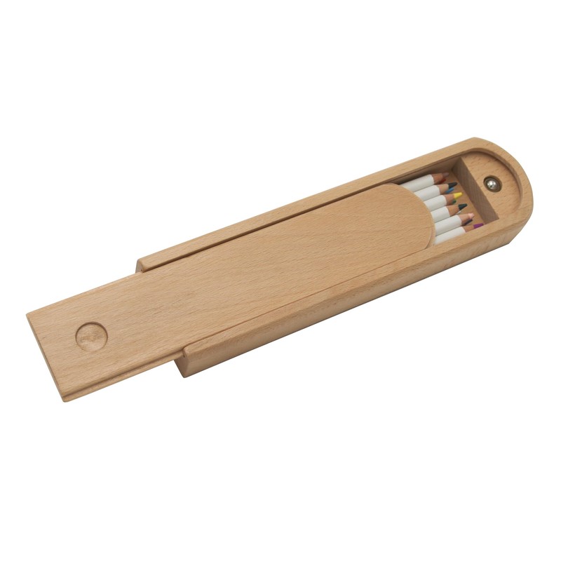 Paintersisters® Jule Pencil Box, Wooden Box, 23 x 61 x