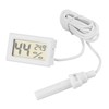 ASHATA Digital Hygrometer, 2-in-1 LCD Display Thermometer Hygrometer with External