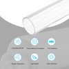 MECCANIXITY Acrylic Pipe Rigid Round Tube Clear 34mm(1.34") ID 38mm(1