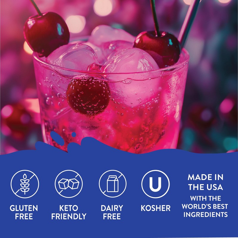 Jordan's Skinny Mixes Sugar Free Syrup, Cherry Cola Flavored Water