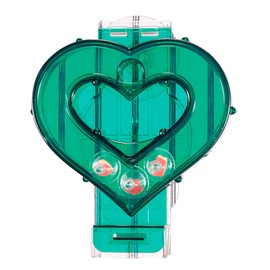 Featherland Paradise - Creative Foraging Systems Mastermind Heart, Interactive Cage-Mounted Bird Treat Toy
