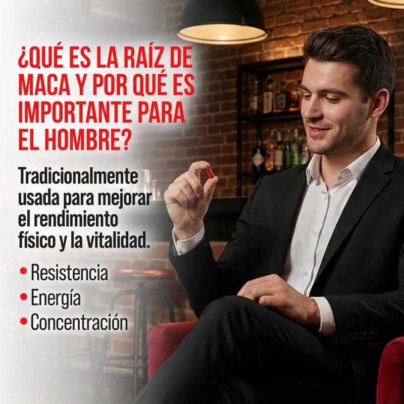 Suplemento Alimenticio Hombre Red Scorpion Yaakunaj Luxury 750mg Cápsula Raíz