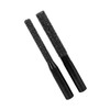 2Pcs Diamond Router Bits Black Brazed Straight Shank for Quartz