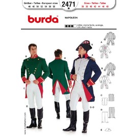 Burda Dressmaking Pattern 2471 Historical Costume Size 46 - 58
