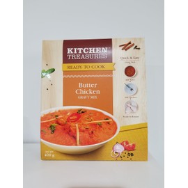 Indian Butter Chicken Sauce - Paste - Gravy Mix - by Kitchen Treasures (400 Grams)
