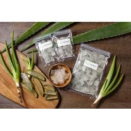 Cut Aloe Vera 80 g (Mainichi Aloe) / Aloe Vera Leaf Meat (5)