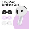 Kinretixia 3 Pairs of Earplugs Compatible with AirPods 4, Ultra