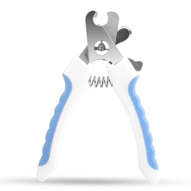 Small Medium Large Dog Nail Clippers Stainless Steel Pet Cat Nail Toe Trimmer with Free Nail File for Grooming L Size Dogscolor: Blue and White Color