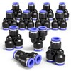 Bwintech 12 Pcs 12mm 3 Way Y Splitter Push in