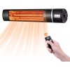KEY TEK Wall Mounted Patio Heater Outdoor Electric Infrared 1500w