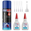 CA Glue with Activator (2 x 0.8 oz + 6.7