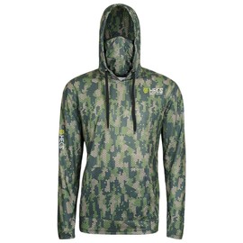 HECS Hunting HECStyle Stealth Screen Hoodie with Face Mask Deer Turkey & Big Game Hunting Accessories & Gear Unisex-2XL Green