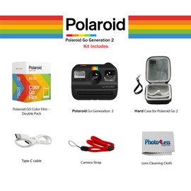 Polaroid Go Generation 2 Instant Film Camera (Black)