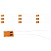 JZK 10pcs BX120-3AA High Precision Resistor Gauges 120ohm Strain Gauge
