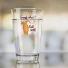 LOGOVISION Guess What Cat Butt 16 oz Pint Glass, Tempered