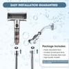 High Pressure Filtered Shower Head for Hard Water - Handheld