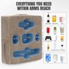 STBoo Couch Cup Holder Pillow Tray - Sofa Drink Cup