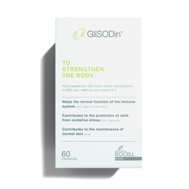 GliSODin To Strengthen the Body – Boosts Immune System, Enhances General Health & Recovery, Protects Cells from Oxidative Stress, and Supports Healthy Skin – Made in France - 60 Vegetarian Capsules