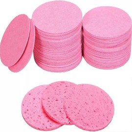 Generic Esponjas Limpiadoras Desechables Desmaquillantes De 100 Piez