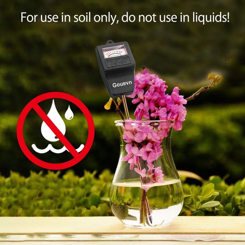 Soil Moisture Meter, Plant Moisture Meter Indoor & Outdoor, Hygrometer