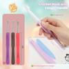 Coopay Crochet Hooks Large 20mm,15mm,12mm,10mm,8mm, Ergonomic Crochet Hooks Set for