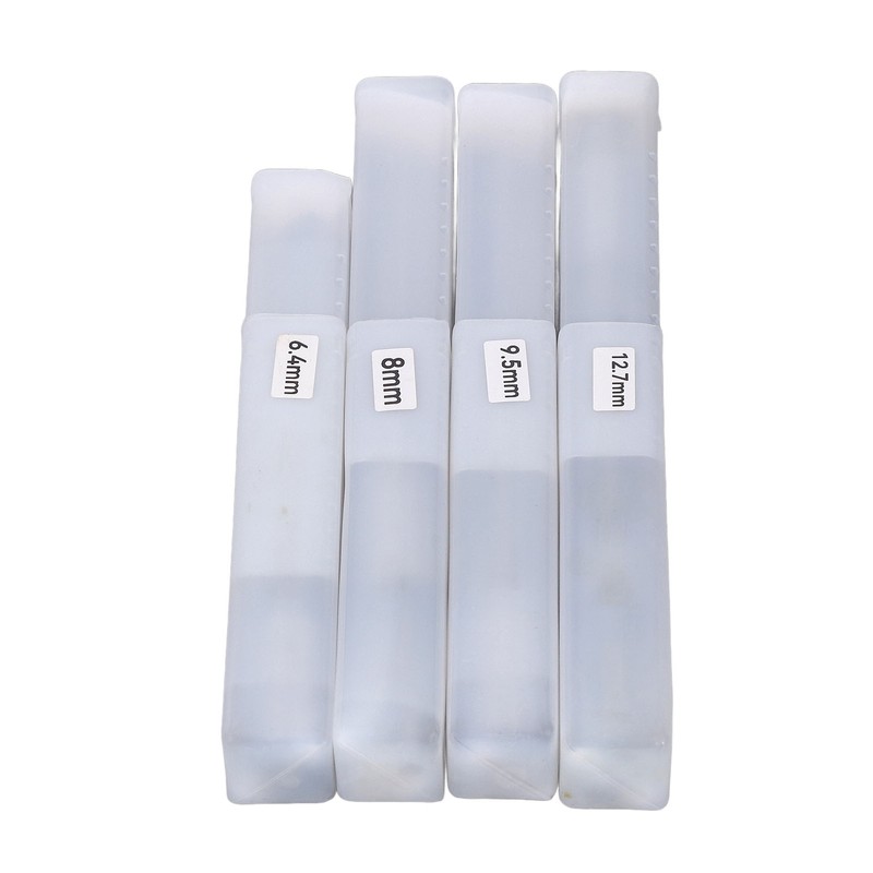 4PCS Woodworking Square Drill Bits Set HSS Wear Resistant 1/4in