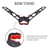 Archery Bow Stand Portable Folding Compound Bow Holder with Rubber