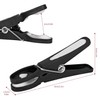 Vinsani Plastic Clothes Pegs 48 Piece Set Black and White
