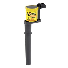 ACCEL 140034 Ignition Coil - Supercoil - 1997-2011 Ford 4.6L/5.4L 4-Valve Modular Engines - Yellow - Individual