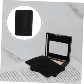 Outanaya 6 Pack Face Makeup Puff Applicator for Loose Powder Pu Leather Fabric Versatile Makeup Pads Set