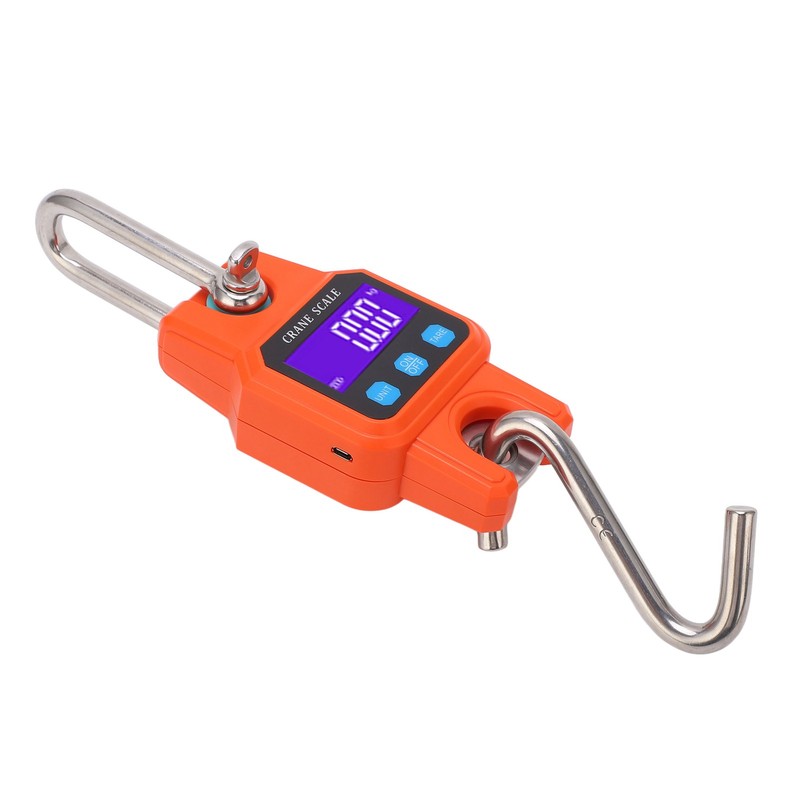 Hanging Scale Digital Display Backlight Screen 300KG Range Weighing Tool