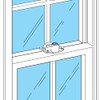 Prime-Line U 9928 Keyed Sash Lock –Security Lock Only Unlocks