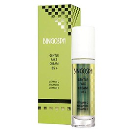 Sanfte Gesichtscreme 35+ mit Vitamin C, Arganöl und Vitamin E 50g BINGOSPA